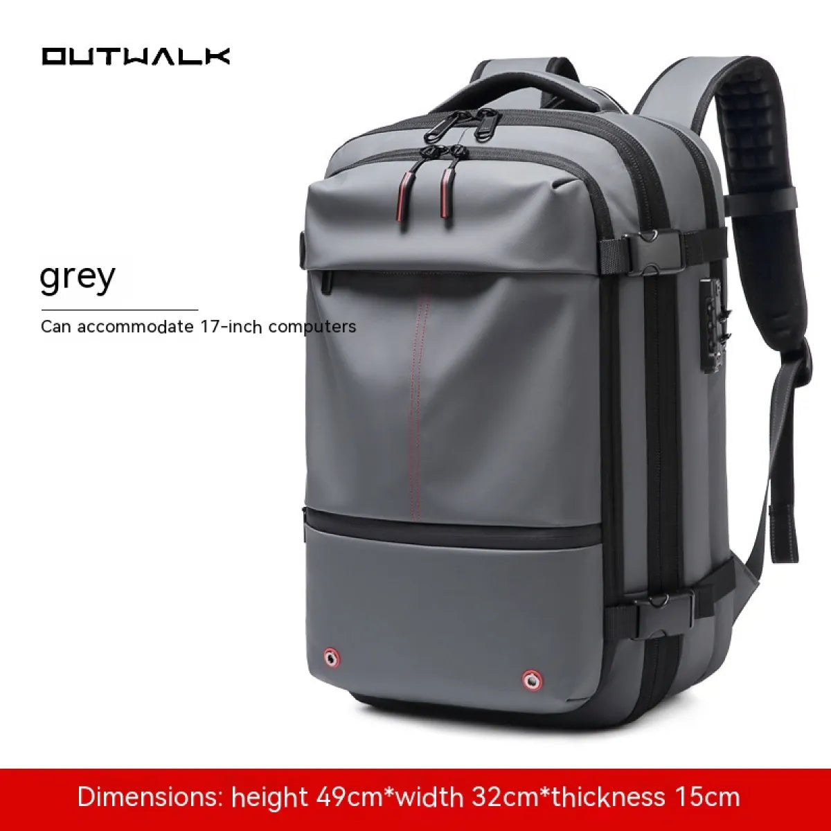 Multifunction Computer Bag Vacuum Compression Travel Backpack