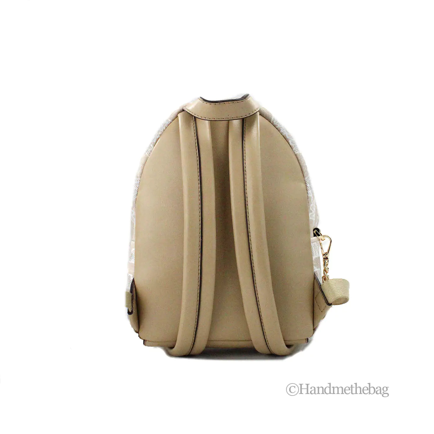 Michael Kors Maisie Mini Camel 2-n-1 Card Case Backpack