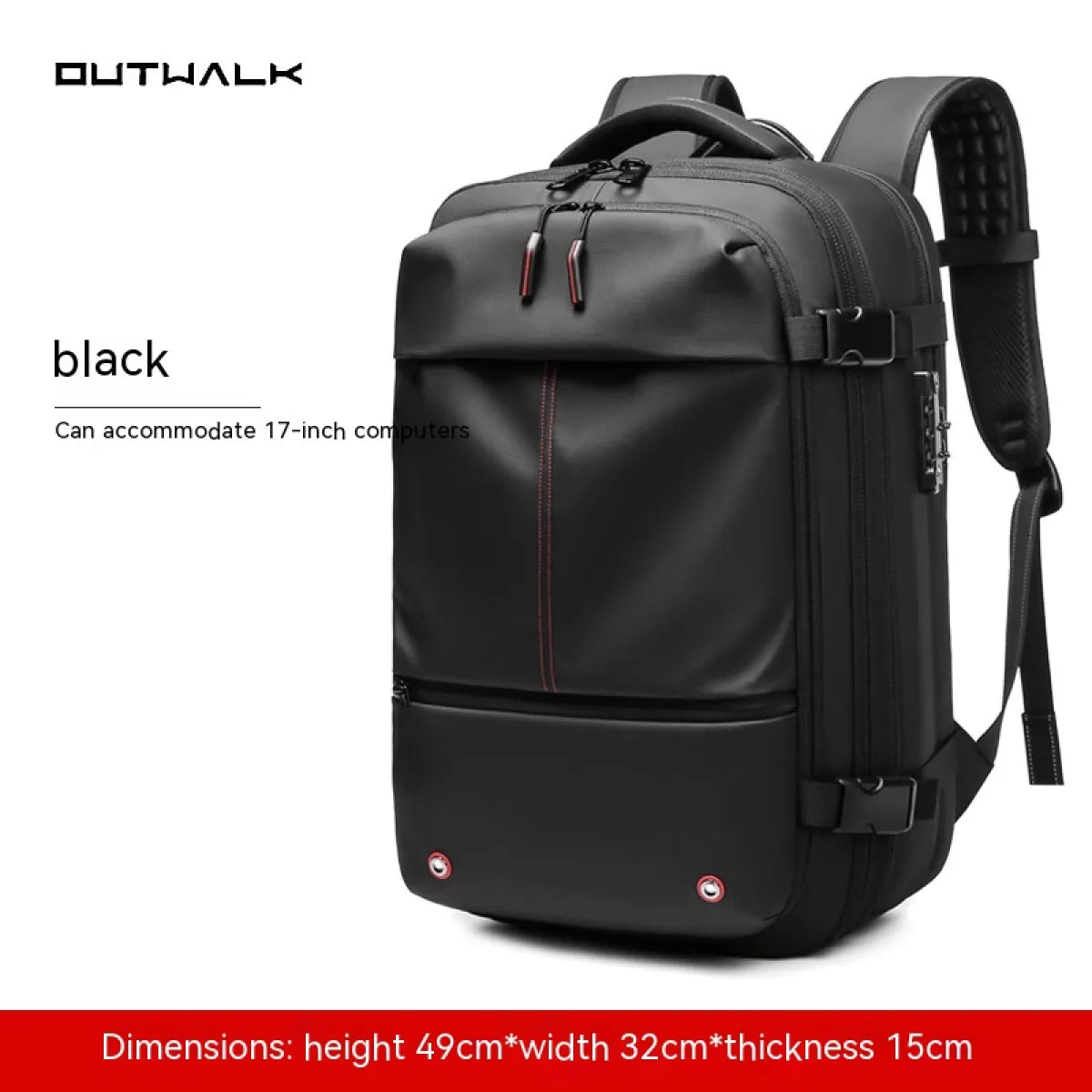 Multifunction Computer Bag Vacuum Compression Travel Backpack