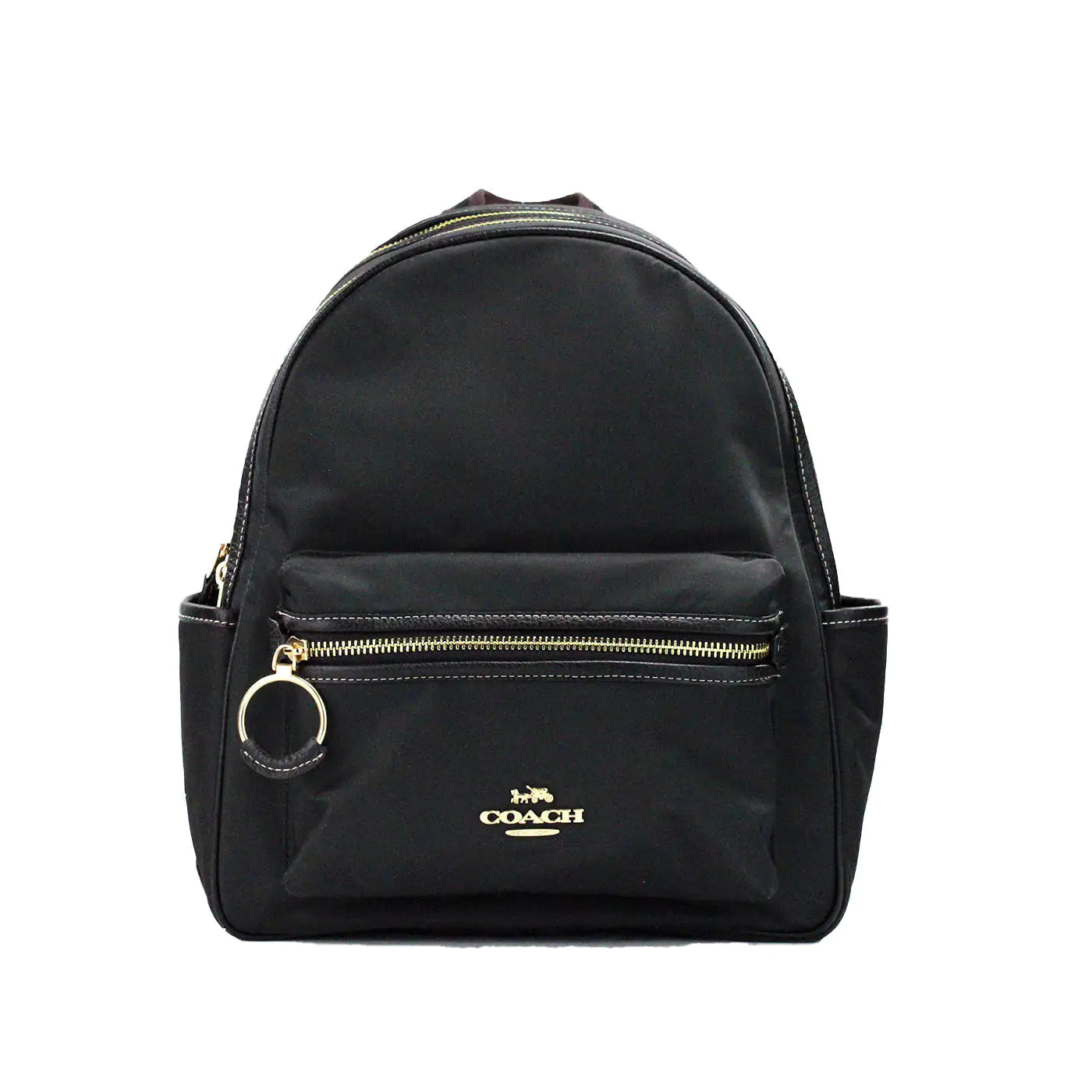 Coach (CA210) Ellis Medium Nylon Black Shoulder Backpack Bag