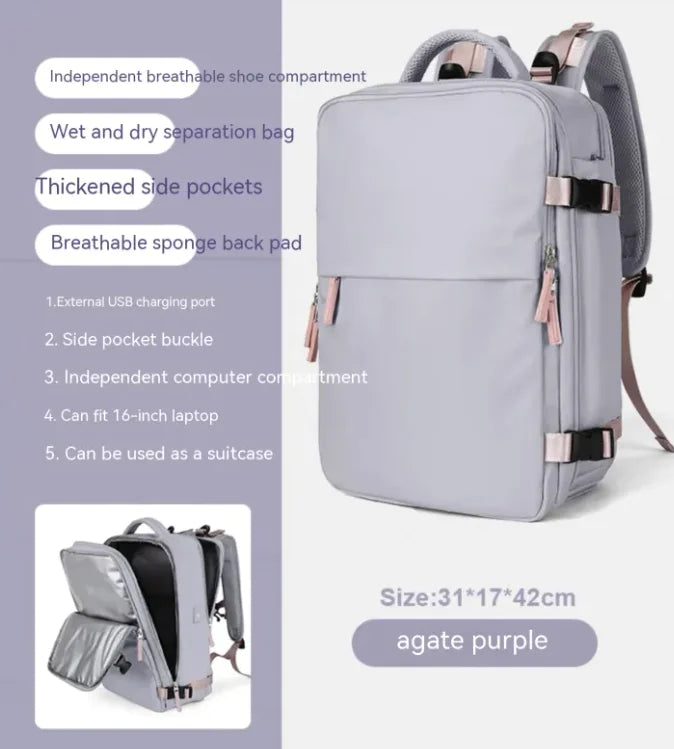 Versatile Nylon Backpack