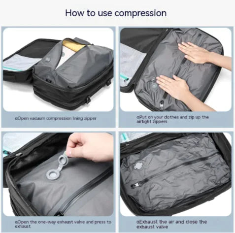 Multi-Function Airbag Backpack