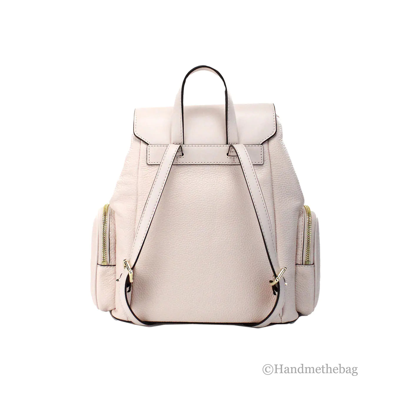 Michael Kors Jet Set Medium Powder Blush Chain Backpack