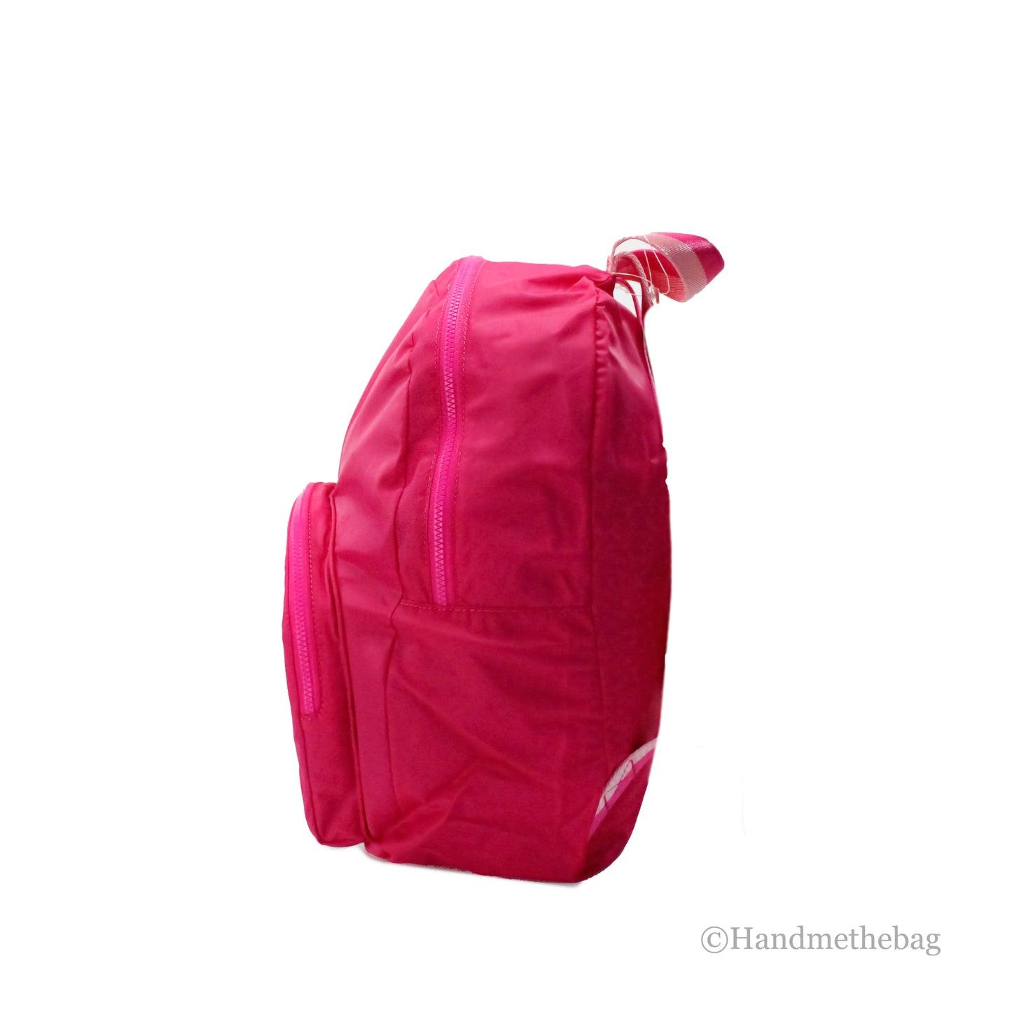 Kate Spade Arya Medium Bright Magenta Nylon Packable Backpack